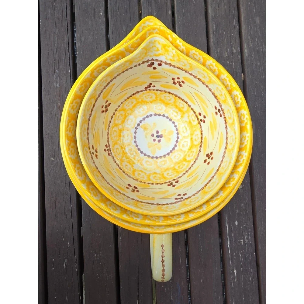 Temp-tations Old World Yellow Bakeware 10‎ Piece Set